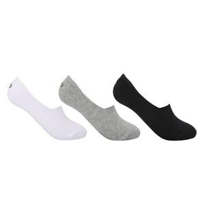 USA Pro Womens/Ladies Socks (Pack of 3) / Black/White/Gray
